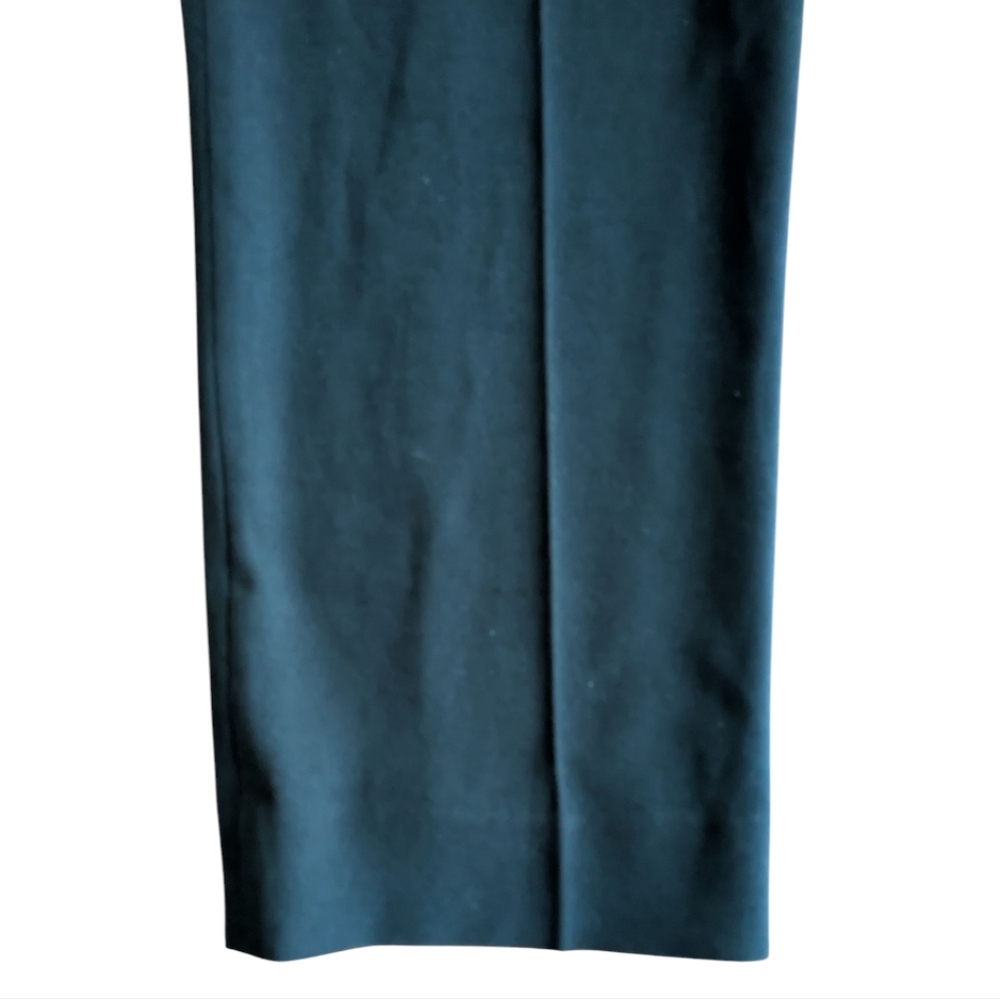 Aritzia Babaton Black Crepe Ankle Cropped Dressy Pull On Stretch Waist Pants 4 - Picture 13 of 16